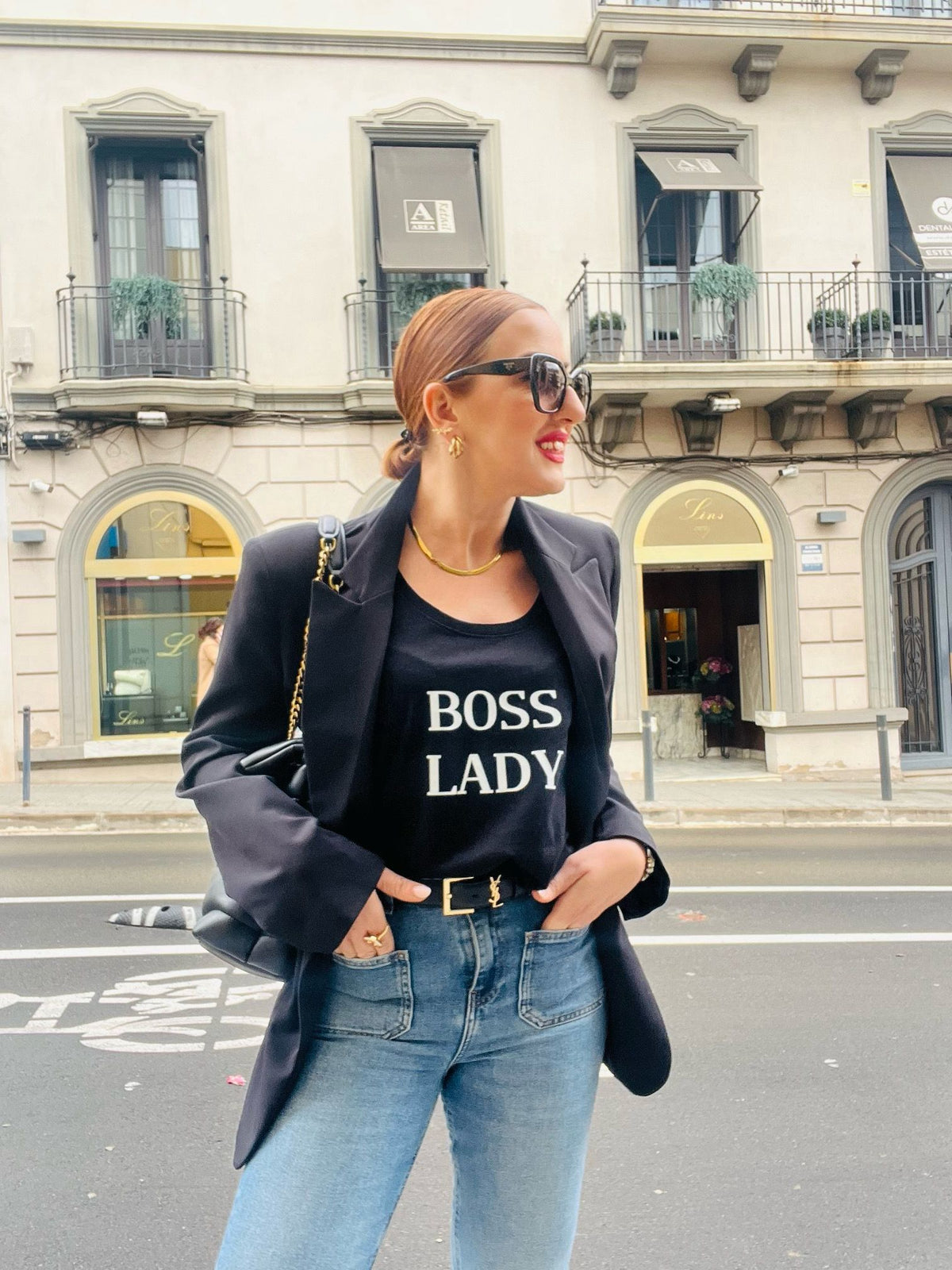 Camiseta BOSS LADY tirantes.