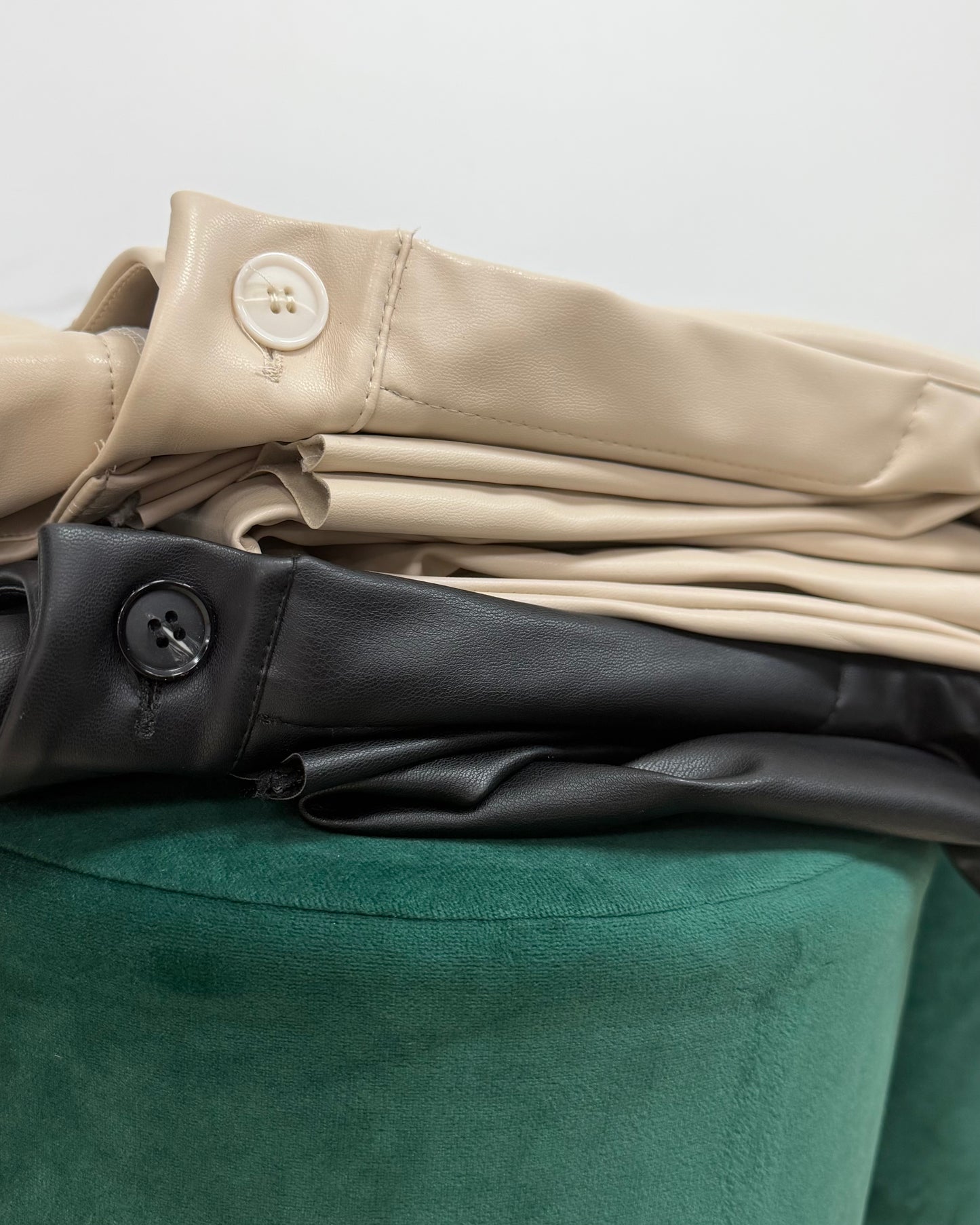 Eco piel pantalón