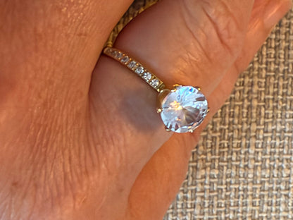 SOLITARIO ACERO STRASS