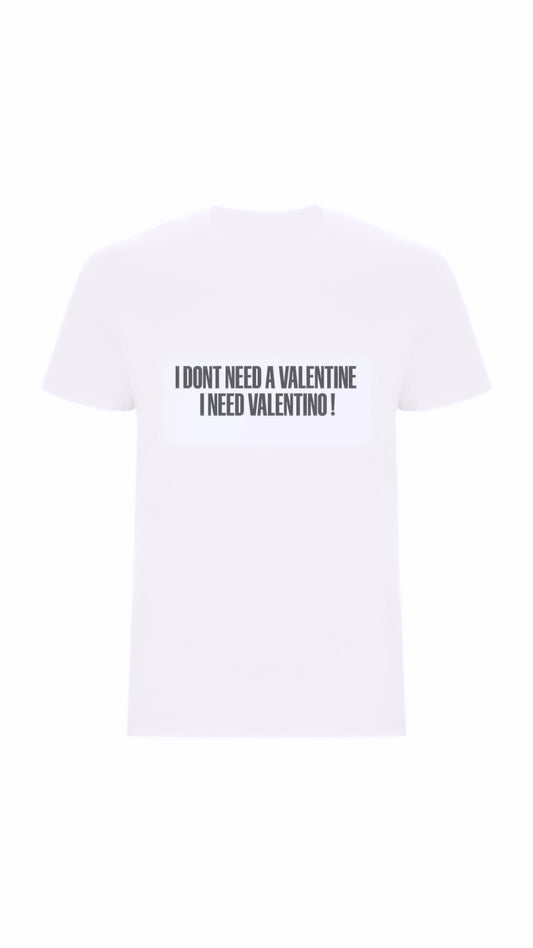 Camiseta Not Valentine.