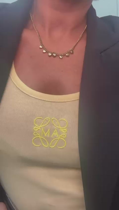 INITIALS ANAGRAM T-SHIRT.
